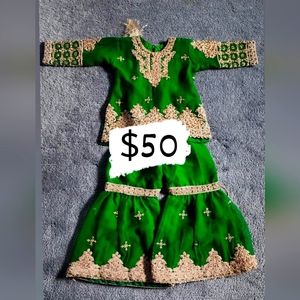 Baby India dress sharara